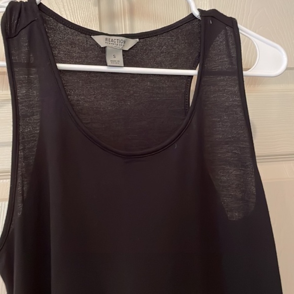 Kenneth Cole Reaction lightweight tank beach dress with pockets small - Picture 2 of 7
